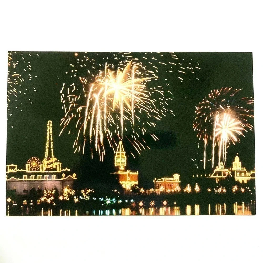FIREWORKS Epcot Walt Disney World 4x6 Postcard